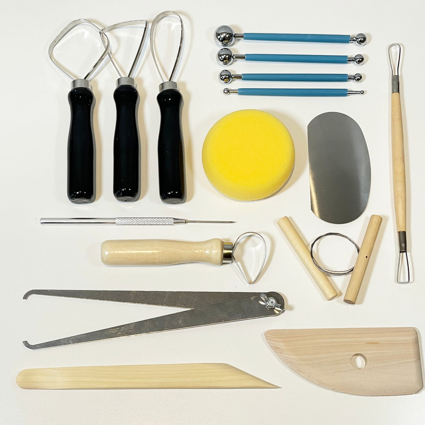 Set of 83 Pottery Tools