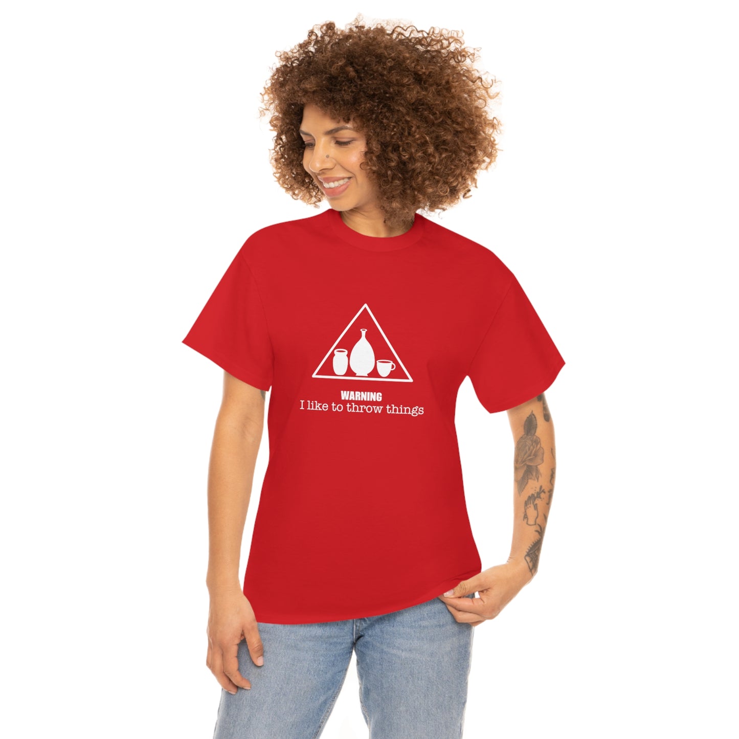 Pottery T-Shirt - I Like To Throw Things