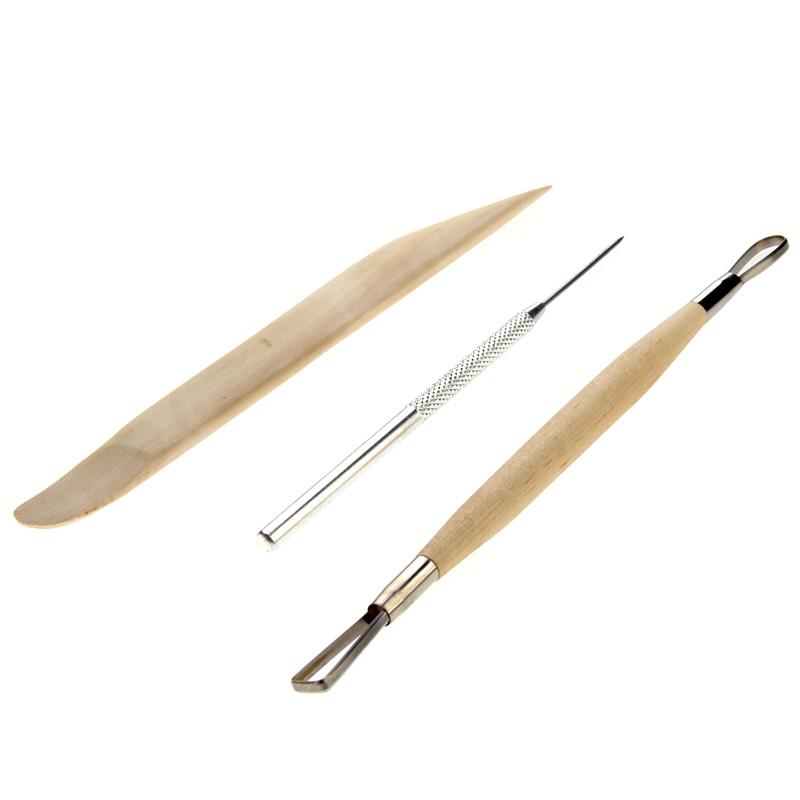 Set of 15 Pottery Tools Starter Kit