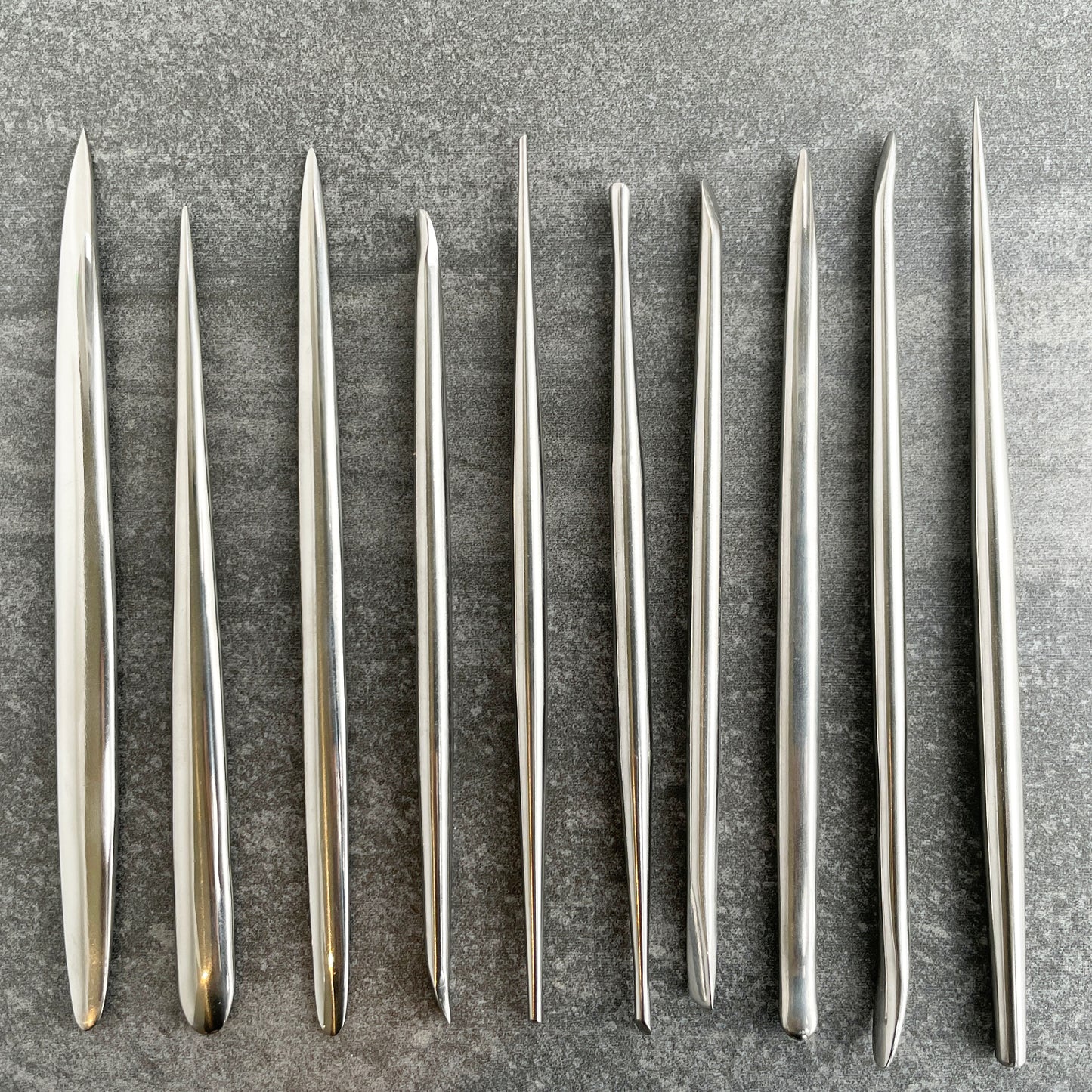 Set of 10 Metal Sculpting Tools