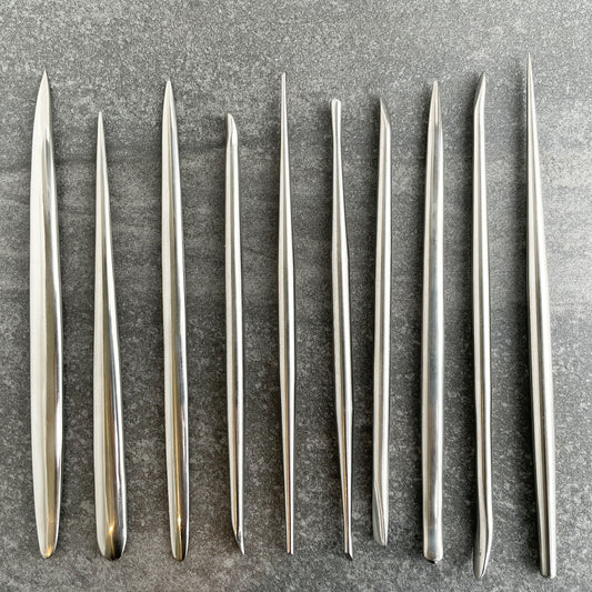 Set of 10 Metal Sculpting Tools