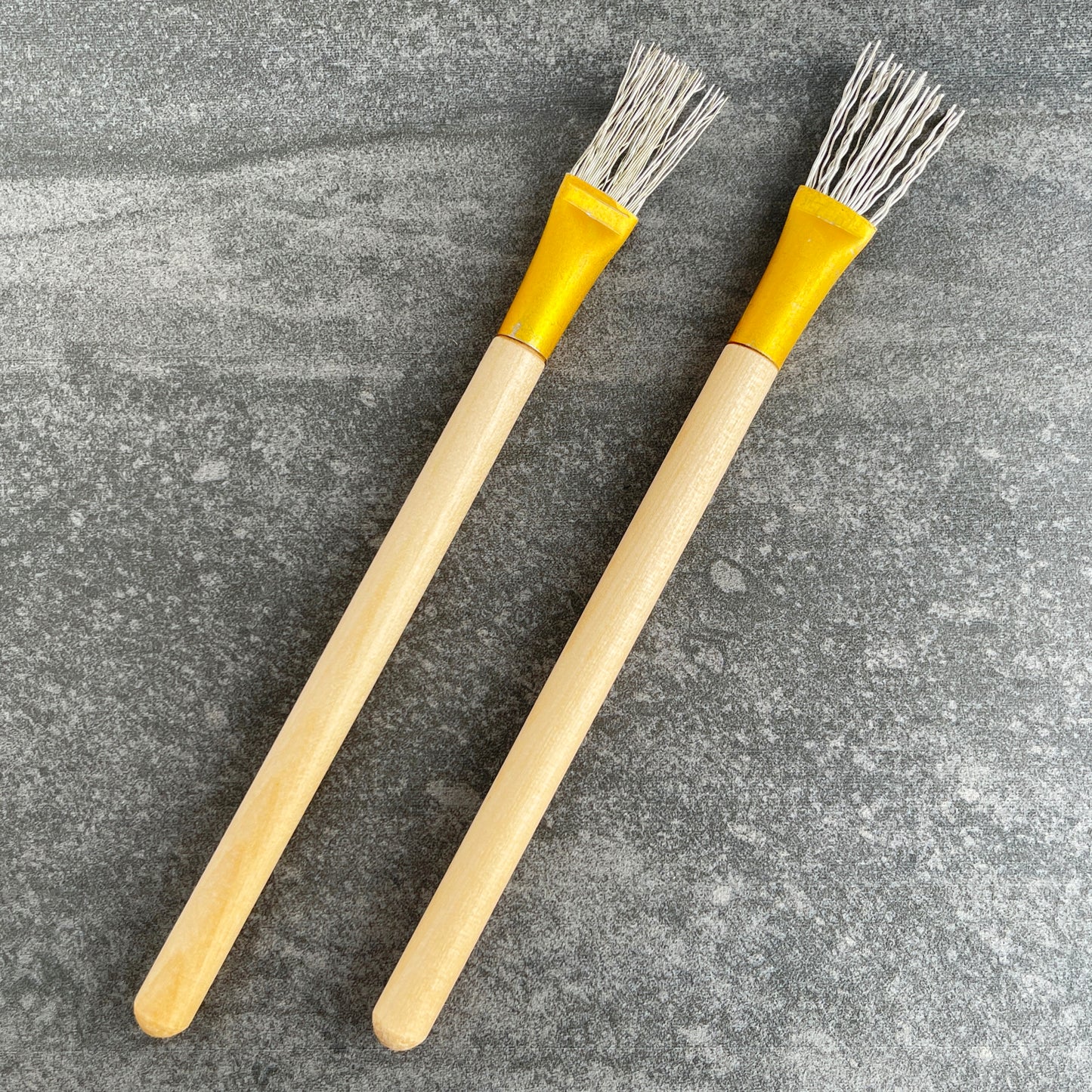 Set of 2 Thick/Thin Wire Texture Brushes