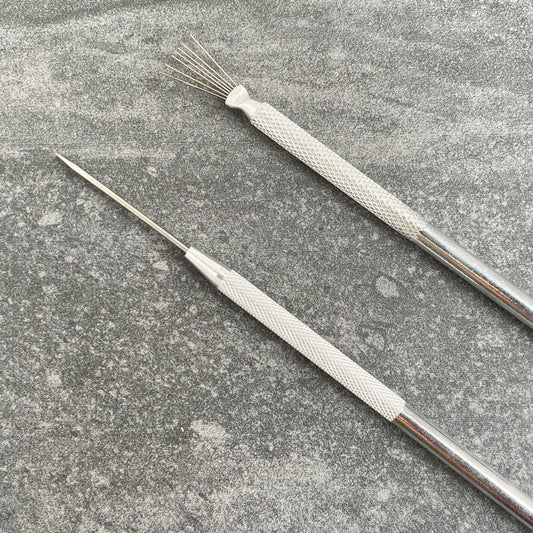 Wire Texture Brush and Needle Tool