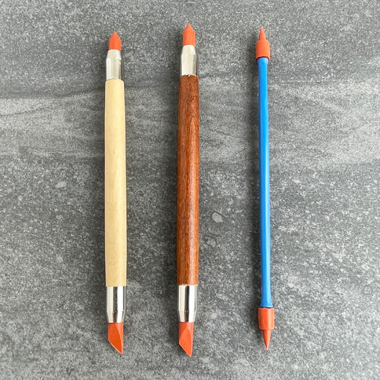 Set of 3 Double-Ended Silicone Shaping Pen Tools