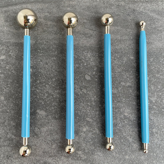 Set of 4 Ball Sphere Stylus Sculpting Tools