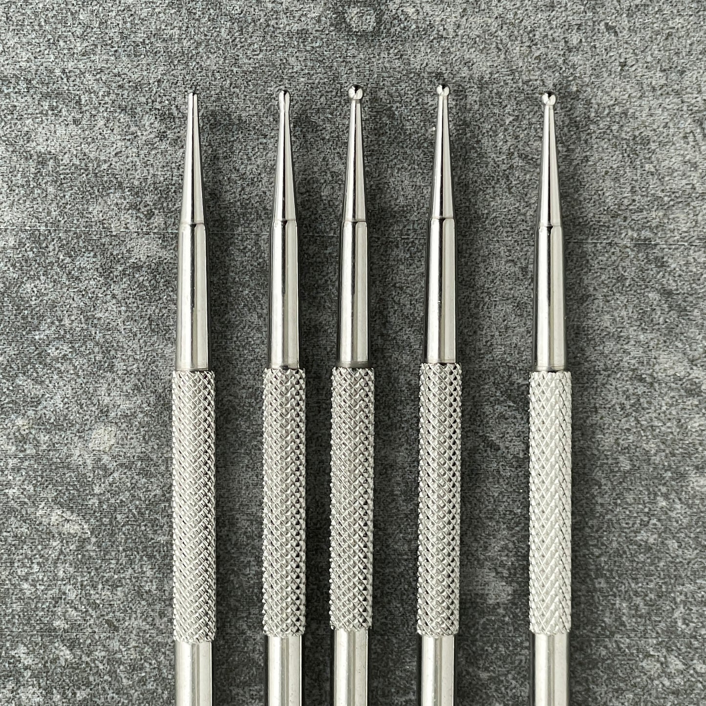 Set of 5 Stainless Steel Ball Stylus Sculpture Tools