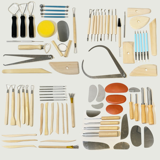 Set of 83 Pottery Tools