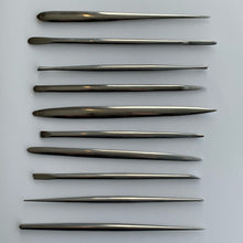 Load image into Gallery viewer, Set of 10 Metal Sculpting Tools