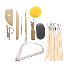 Load image into Gallery viewer, Set of 15 Pottery Tools Starter Kit
