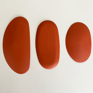 Set of 3 Silicone Pottery Ribs