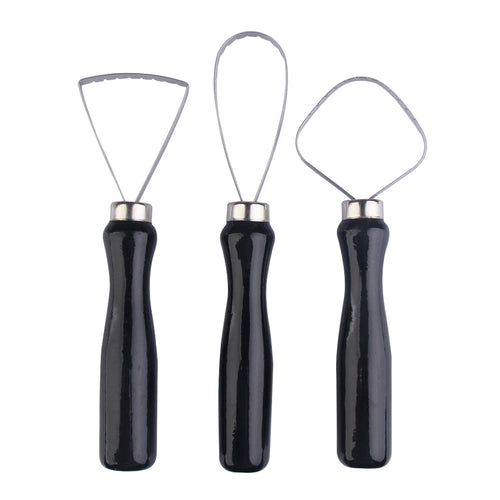 Set of 3 Loop Tools with Flat & Serrated Wire