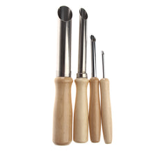 Load image into Gallery viewer, Set of 4 Stainless Steel Circle Pottery Hole Punch