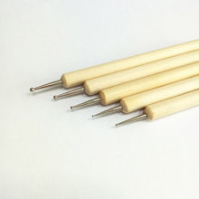 Load image into Gallery viewer, Set of 5 Ball Stylus Pottery Sculpture Tools