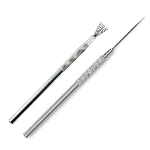 Set of 2 - Wire Texture Brush and Needle Tool